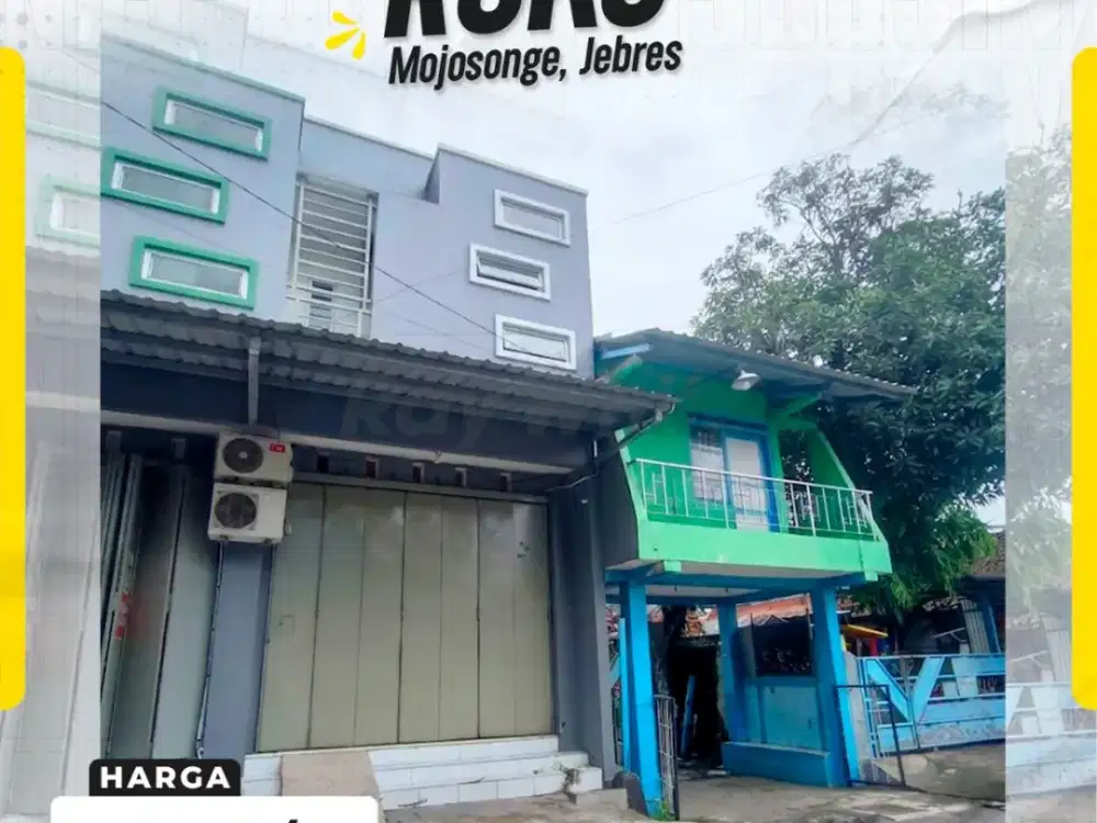 Disewakan Ruko 2 Lantai Strategis Siap Usaha di Jl Soputan Raya Mojosongo Jebres Surakarta