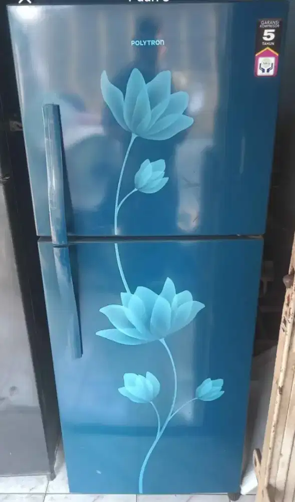 Polytron motif bunga no frost