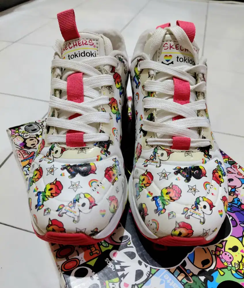 SPATU ANAK PERMPUAN SKECHERS ORGINAL,UK.35,TRAWAT,ISTMEWA,HARGA NEGO
