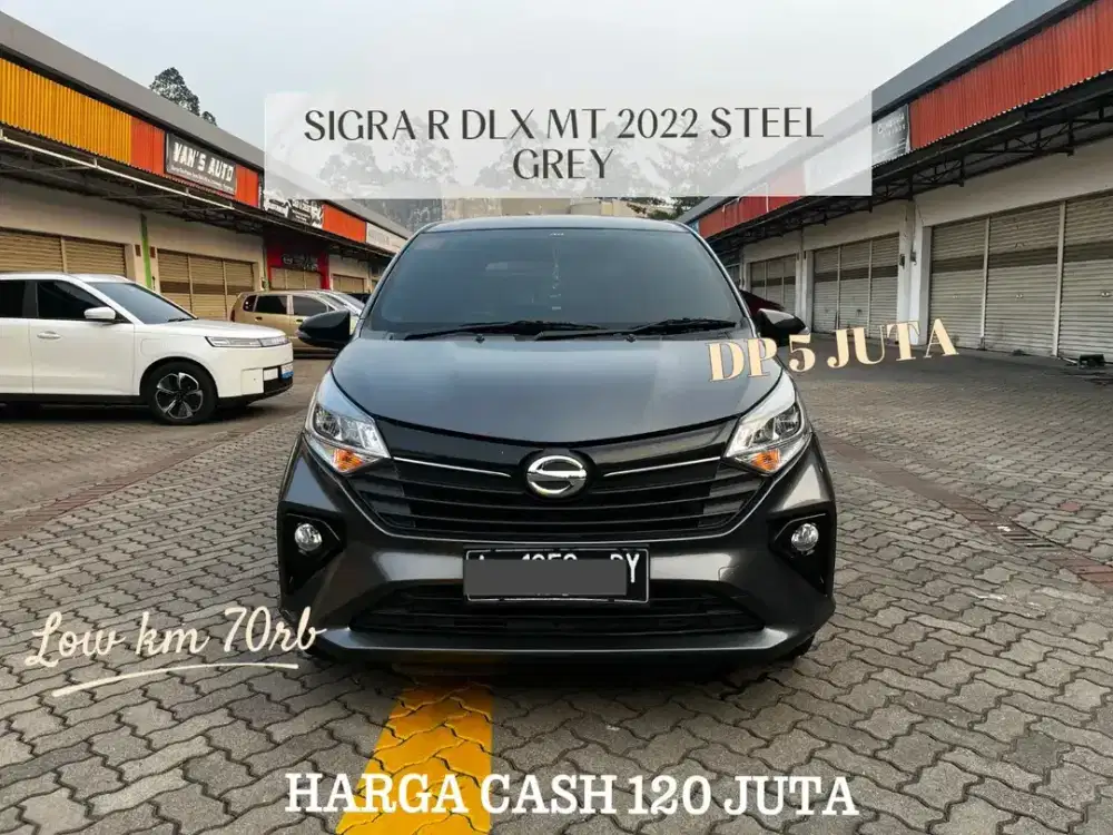DP PROMO 5JT SIGRA R DLX MT 2022 STEEL GREY