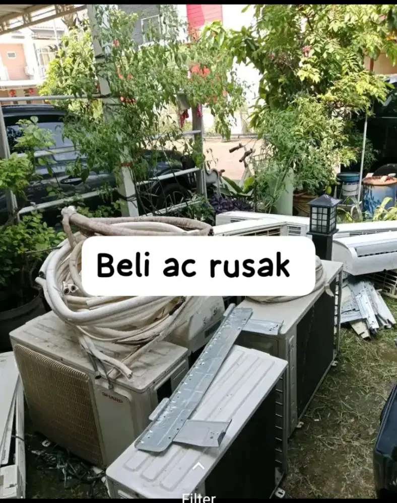 Beli ac bekas rusak mati total