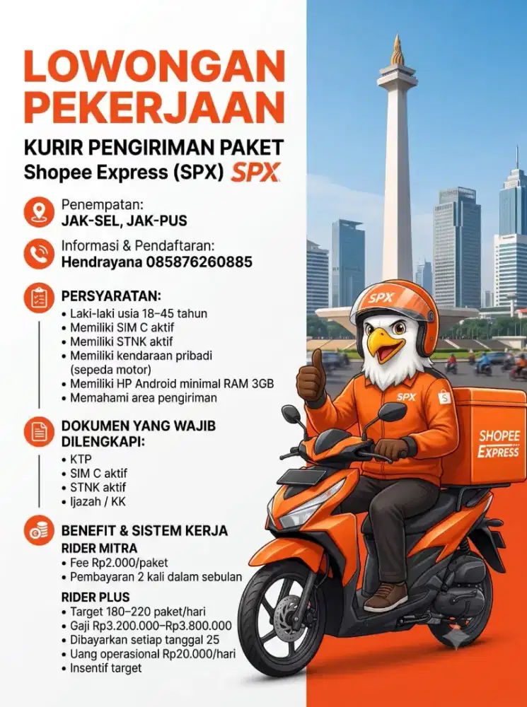 lowongan kerja kurir