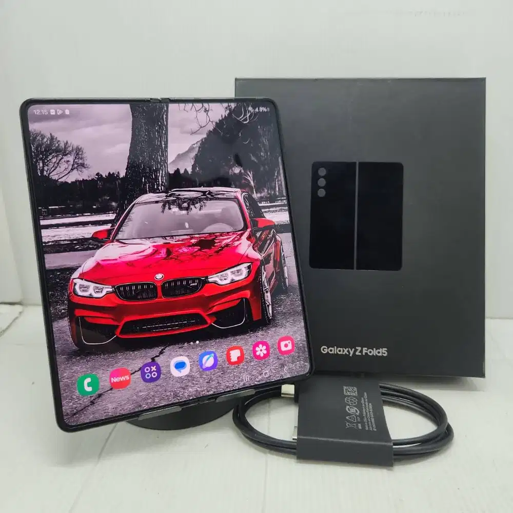 HOT SALE!  SAMSUNG GALAXY Z FOLD 5 5G 12/256 BLACK EX SEIN NO MINUS FU
