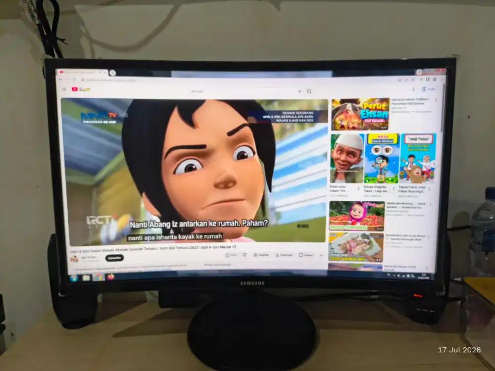 Monitor Samsung 24 inch curved/lengkung