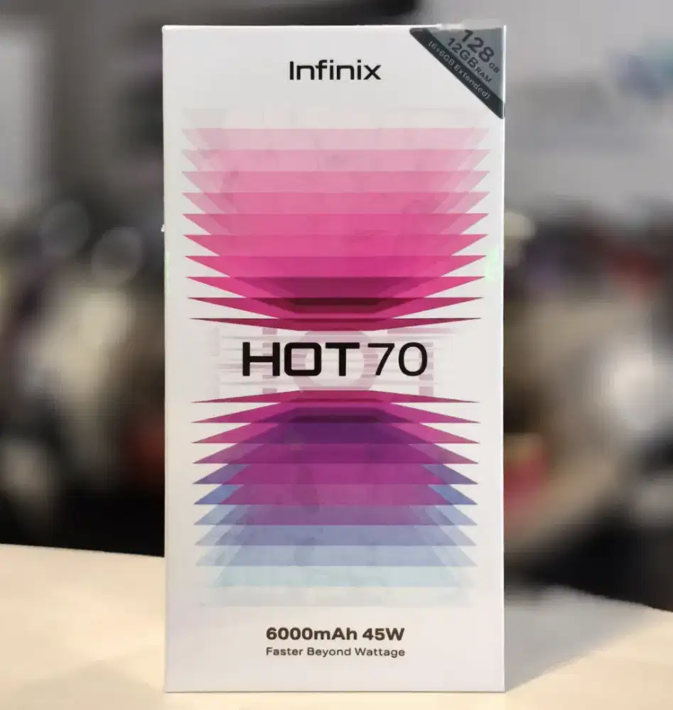 [ Baru ] Promo Infinix Hot 70 Helio G100 Gaming Smooth Garansi Resmi
