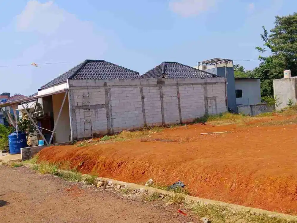 di jual tanah luas 70m dan 100m  shm