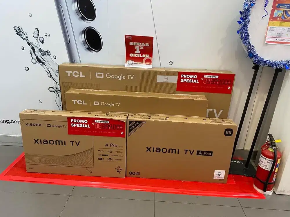 XIAOMI TV 32inch - 55inch ready bisa dicicil dp mulai 0%