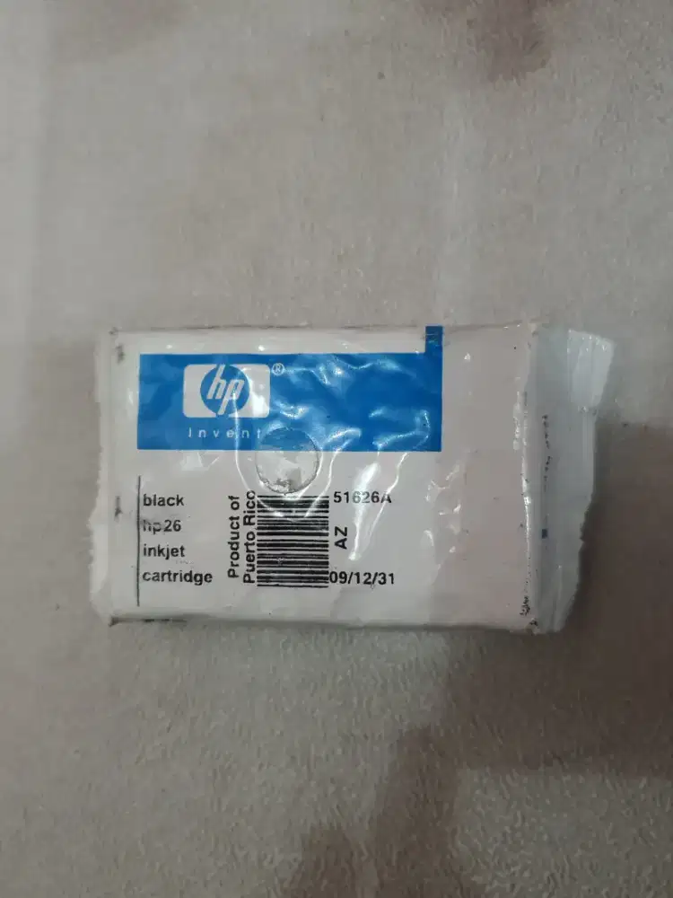 HP 26 Black Inkjet Cartridge