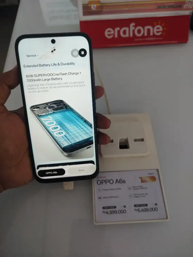 Handphone Oppo A6S 8/128 Lokasi Surabaya
