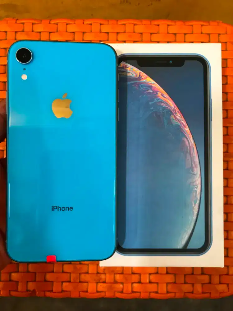 iPhone XR NFC 64GB All Operator Aman Permanen Mulus Fulset Normal BSTT
