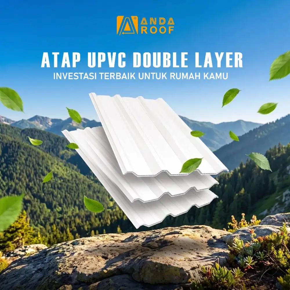 Atap UPVC Double Layer