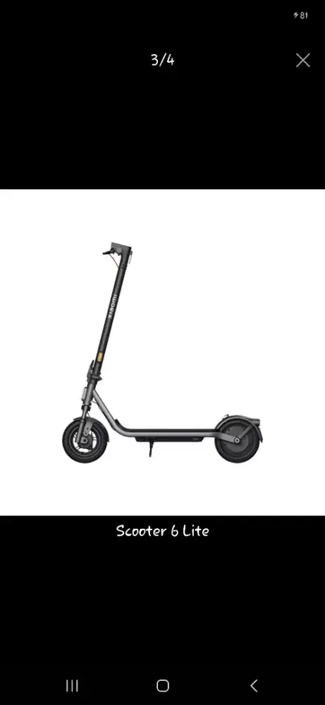 Xiaomi Scooter 6Lite