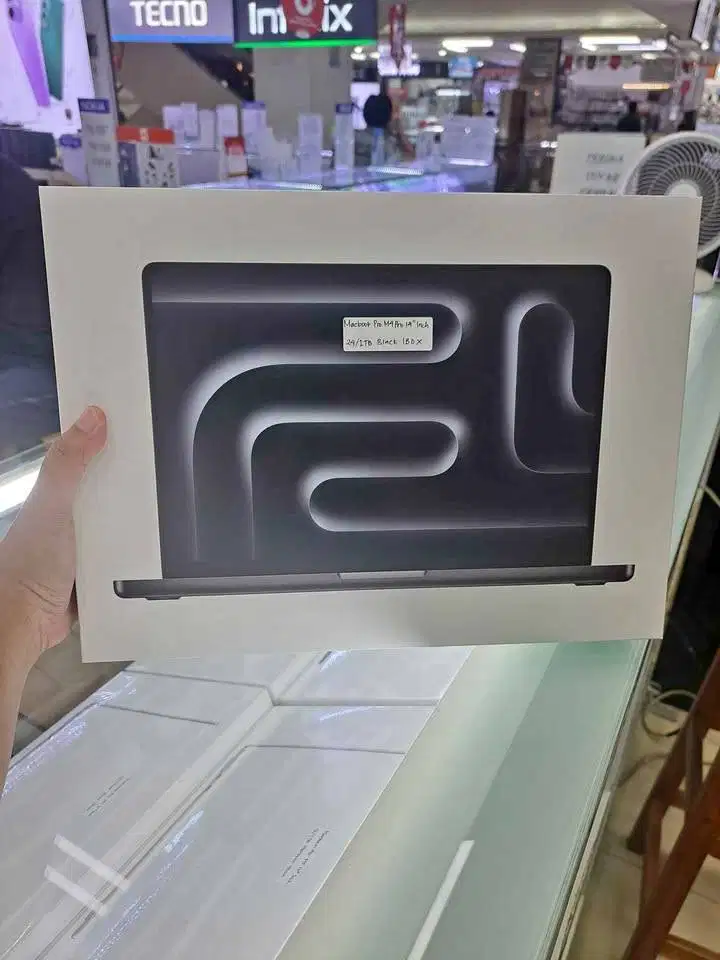 Macbook Pro M4 Pro 14 Inch 24/1TB SSD Space Black New Garansi IBox