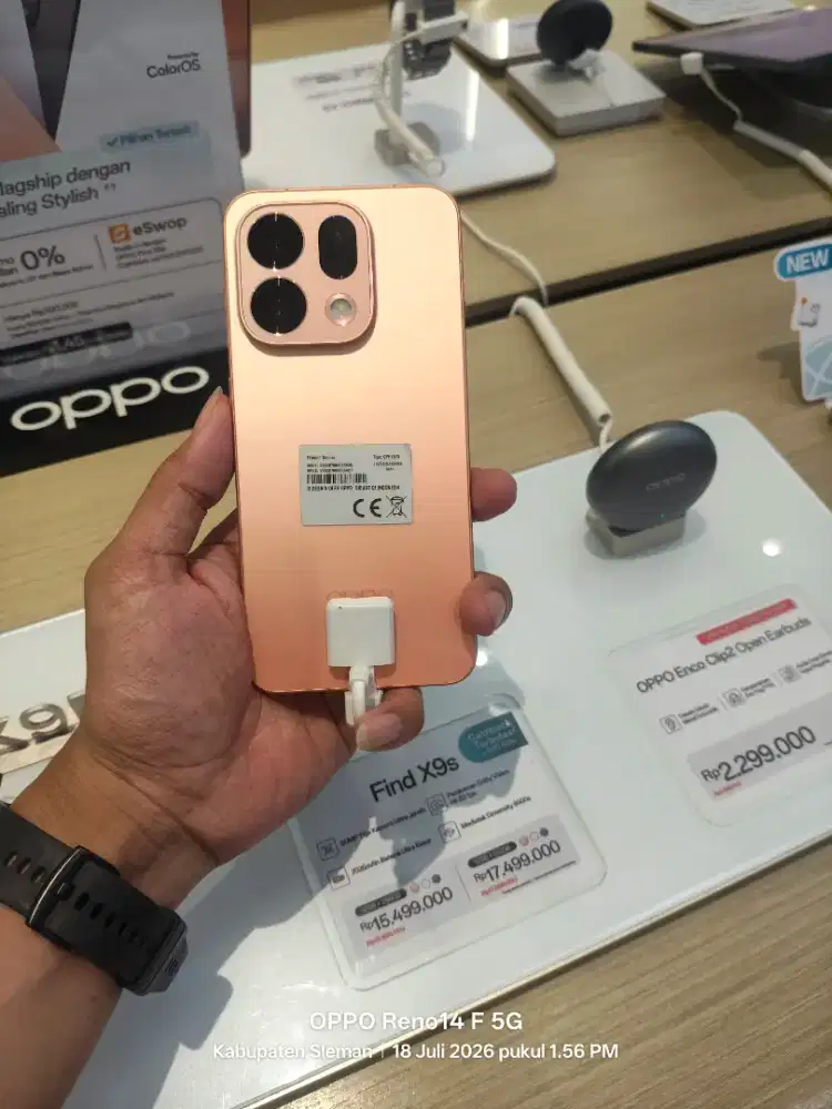 Oppo find X9s Promo Cashback 500k