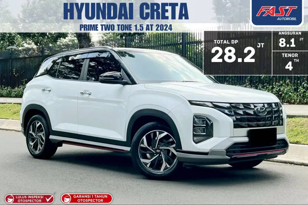 LOW KM.35RB PJG PANORAMIC TANGAN PERTAMA HYUNDAI CRETA PRIME 2024