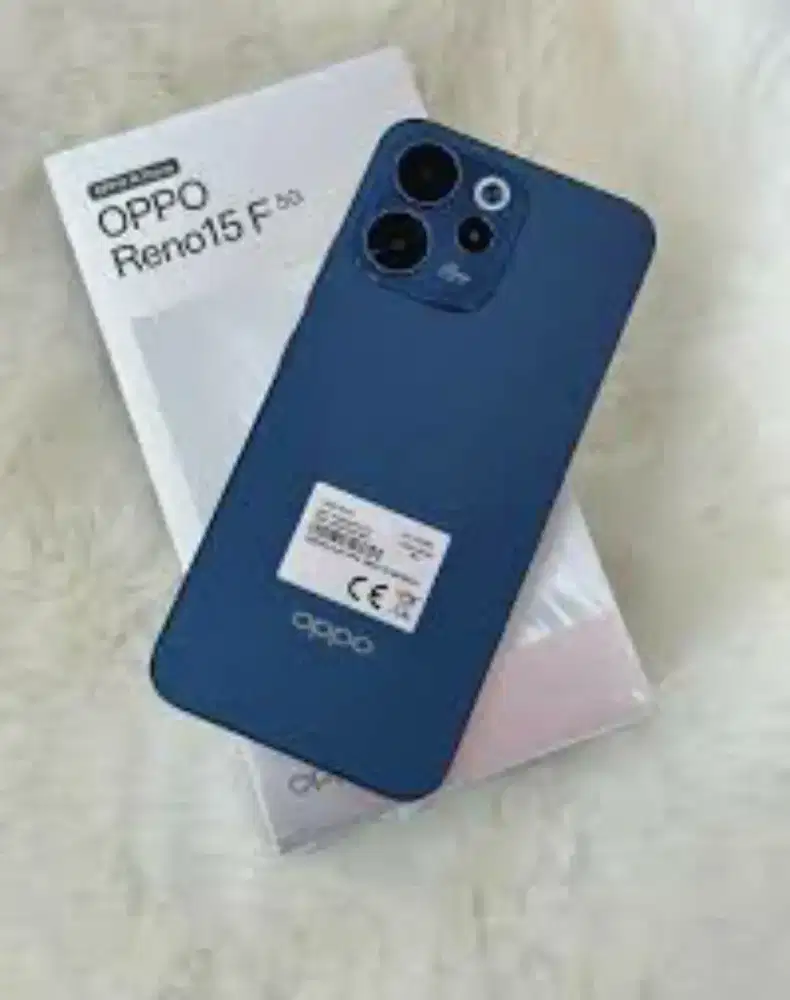 Oppo Reno 15 F Ram 12/256 gb Blue Termurah