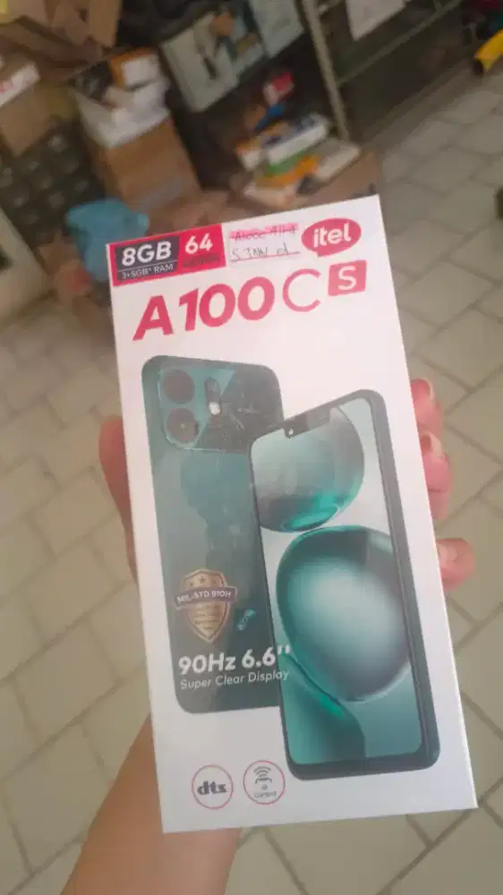 New : itell A100C S 3+5/64 4G