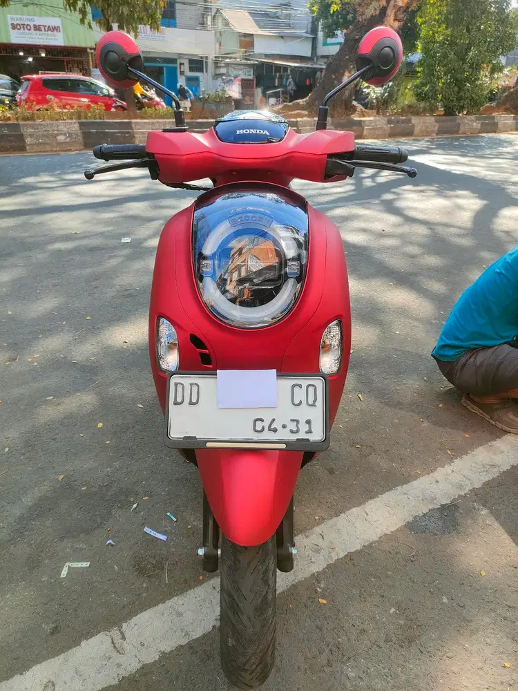 Honda Scoopy 2026 Merah