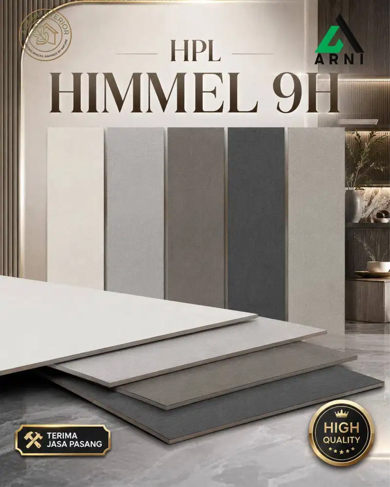 HPL HIMMEL 9H Motif Elegan | HPL Premium untuk Interior Rumah & Kantor