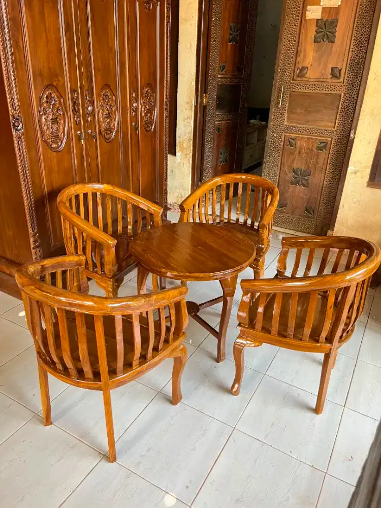 Kursi Betawi kayu jati