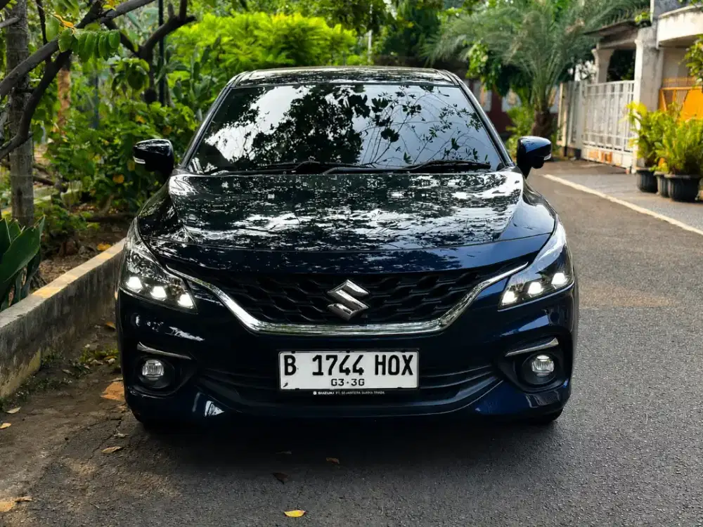 Baleno Hatchback AT 2024 Midnight Blue DP 15jt Kredit Terbaik SeOLX!