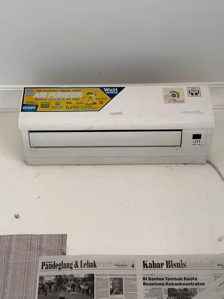 Dijual AC 1/2 PK dingin sehat Akari
