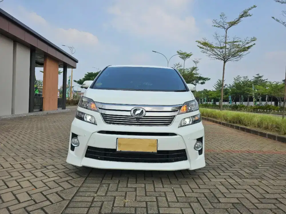 TOYOTA VELLFIRE CBU ZG PREMIUM SOUND ISTIMEWAH