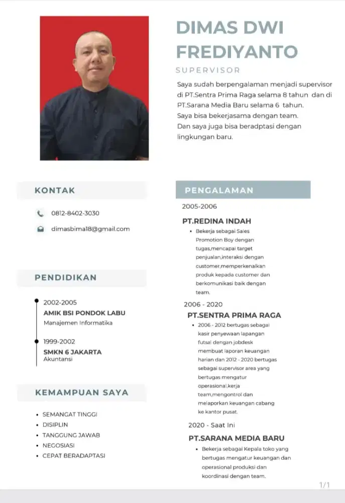 Bismillah lagi butuh pekerjaan driver