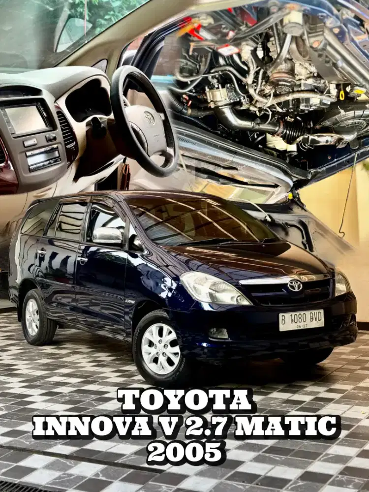 Toyota Kijang Innova V 2.7 AT Matic 2005 Kondisi Siap Pakai