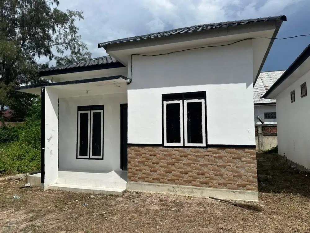 Rumah baru minimalis 2 KT Siap huni -dekat kampus unsyiah - harga nego
