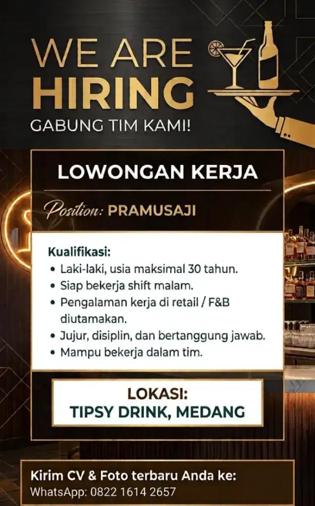 Walk Interview - Pramusaji F& B