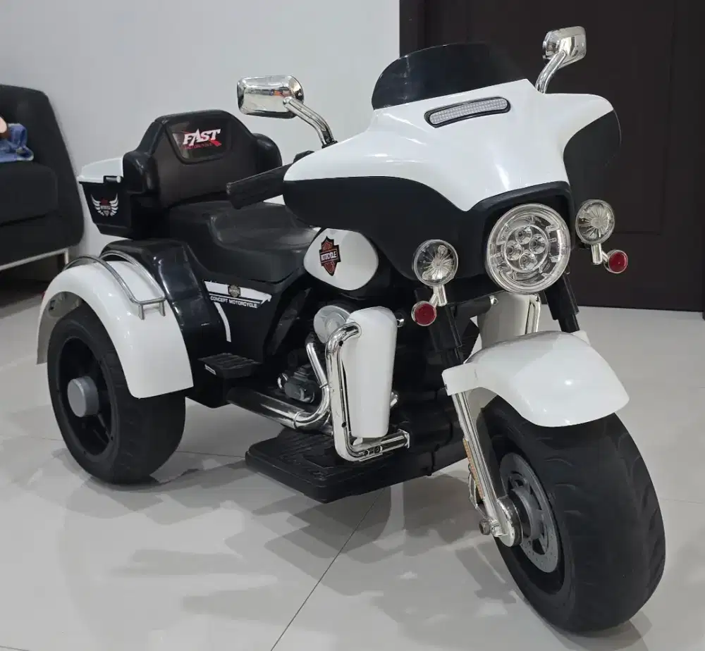 Motor Aki Harley Davidson Trike