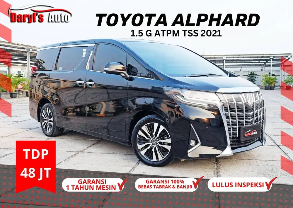 2021 Toyota Alphard G ATPM 2.5 New Model Facelift TDP 48jt