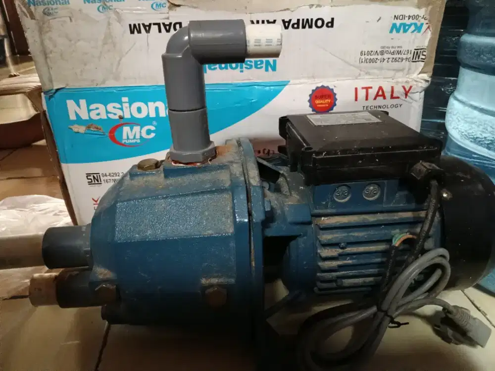 Jual second jet pum merk Nasional Mc