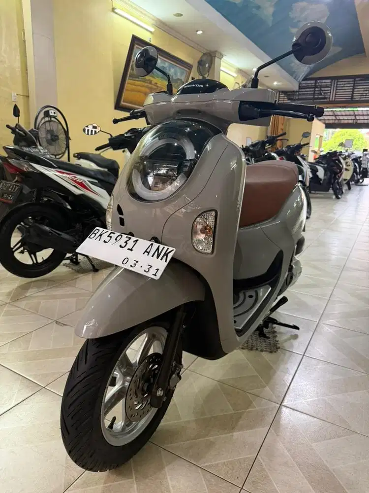New scoopy stylish 2026 Buka Plat Spti Baru Odo 2.900 KM*plaza motor
