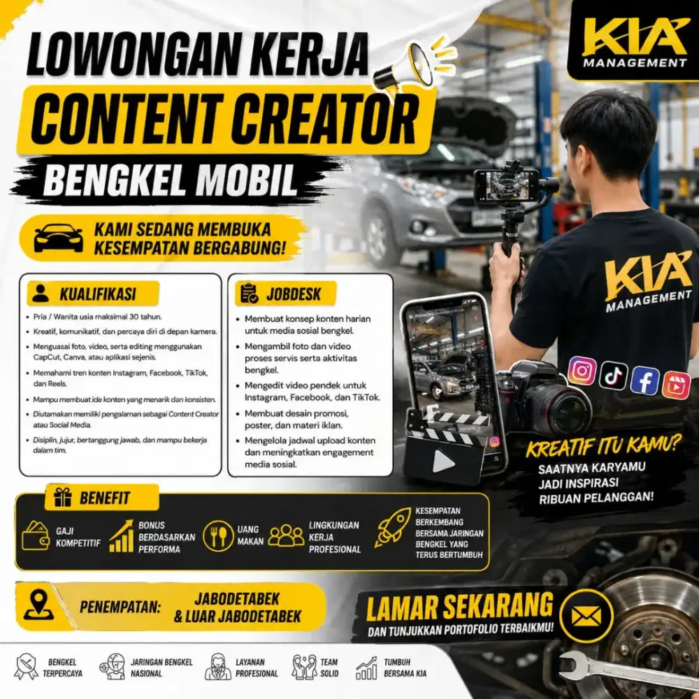 Konten kreator lowongan