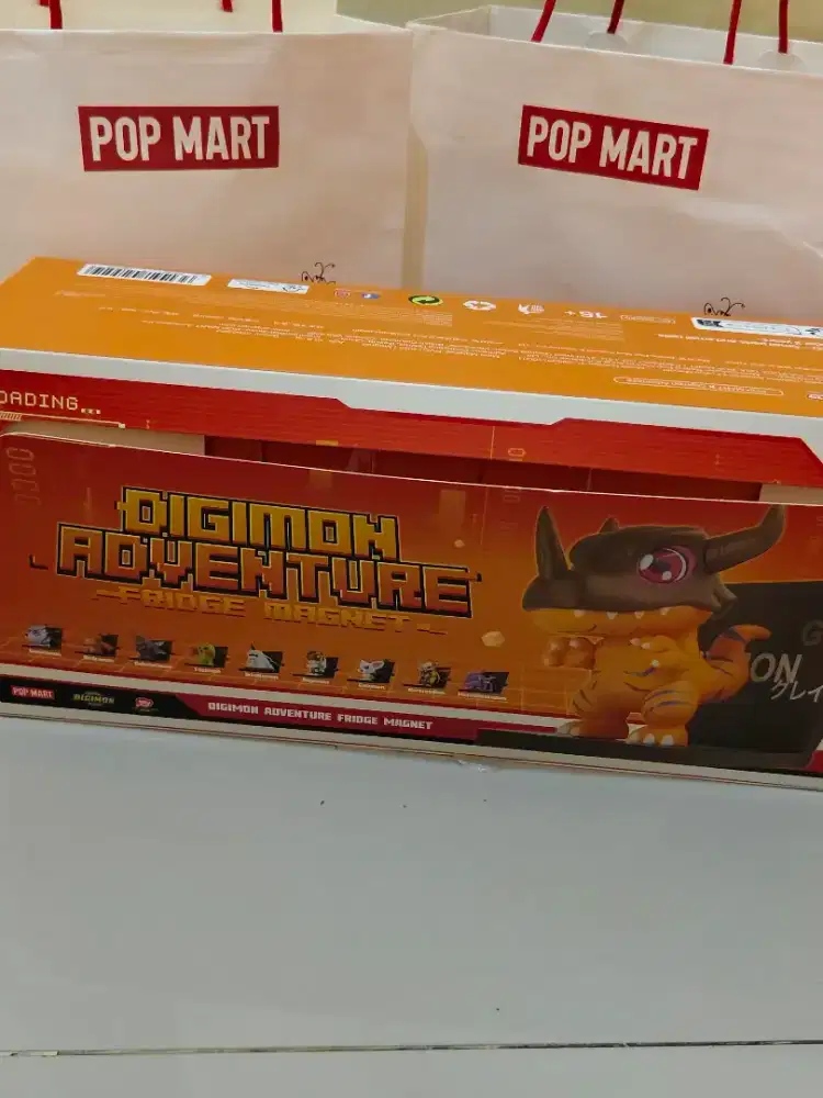 [Selected] Blind Box Pop Mart Digimon Adventure Fridges