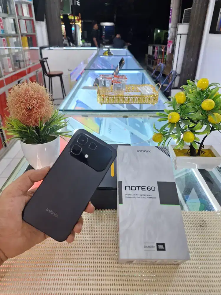 Infinix Note 60 5G Ram 8+8Gb/ 256Gb Fullset Mulus Like New Ori 100%