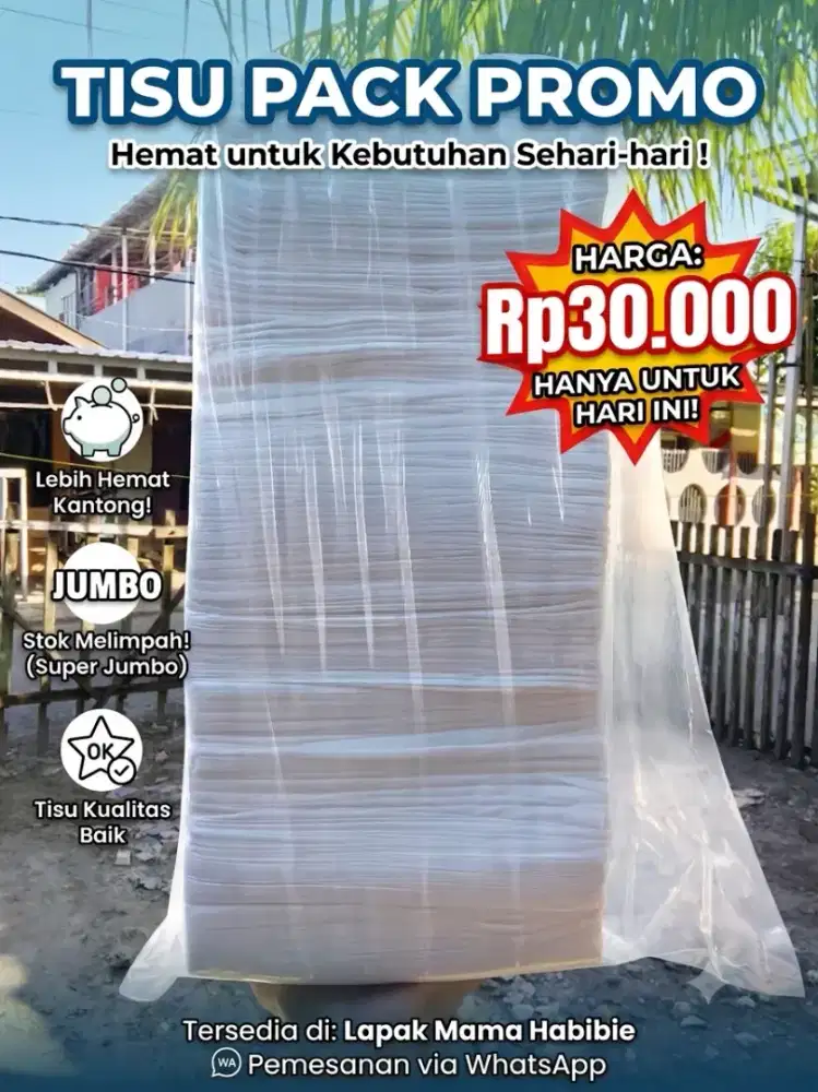 tissue pack kemasan jumbo