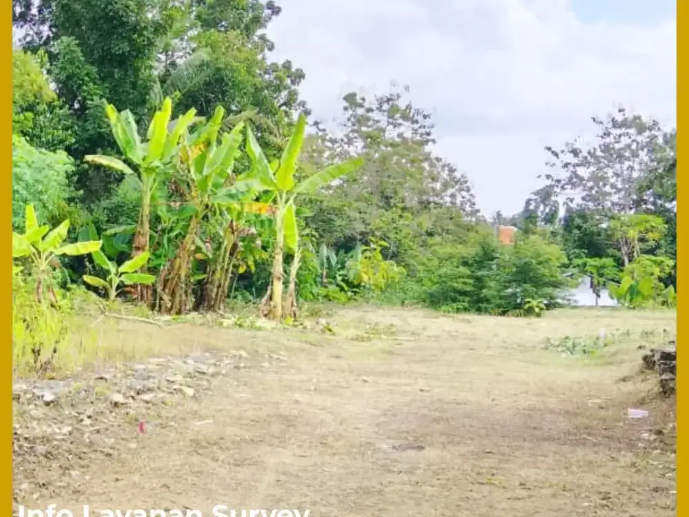 Tanah Jogja Timur Gamping Dekat PKU Muhammadiyah