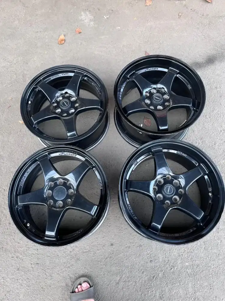 Velg rota ring 16 lebar 7-8,5 pcd 4x100/114,3 ET 38-32 4pcs