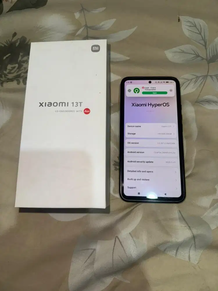 Xiaomi 13T Black 12/256 like new fullset