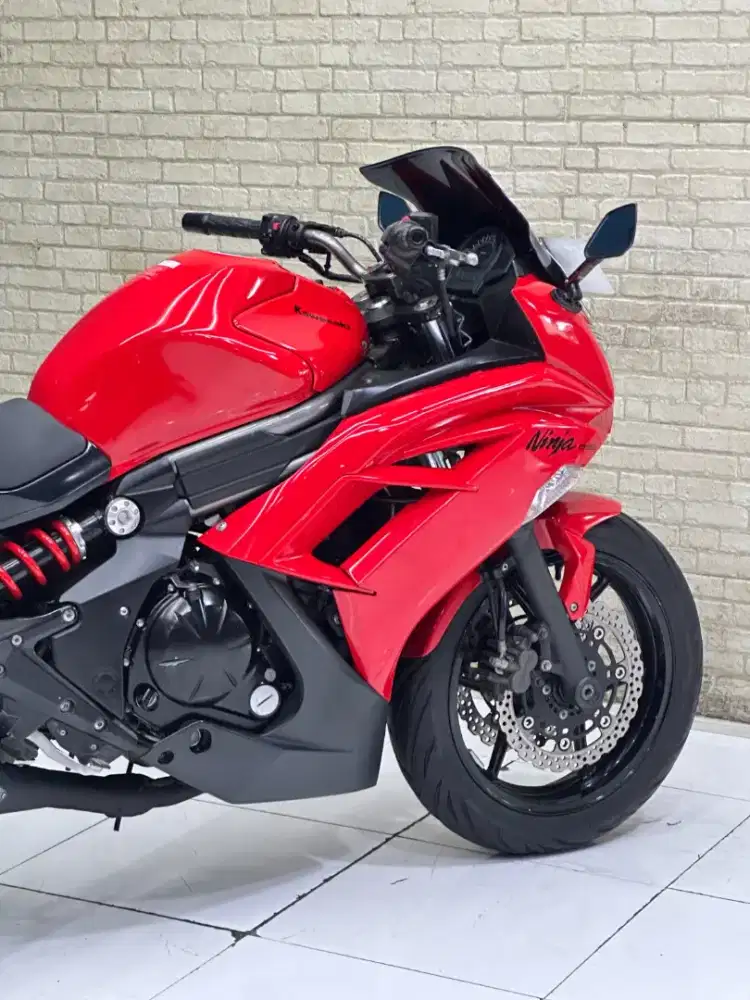 Perfect Condition!!Kawasaki ER6F 2012 Plat AG Jatim Odo18rb-Mustika