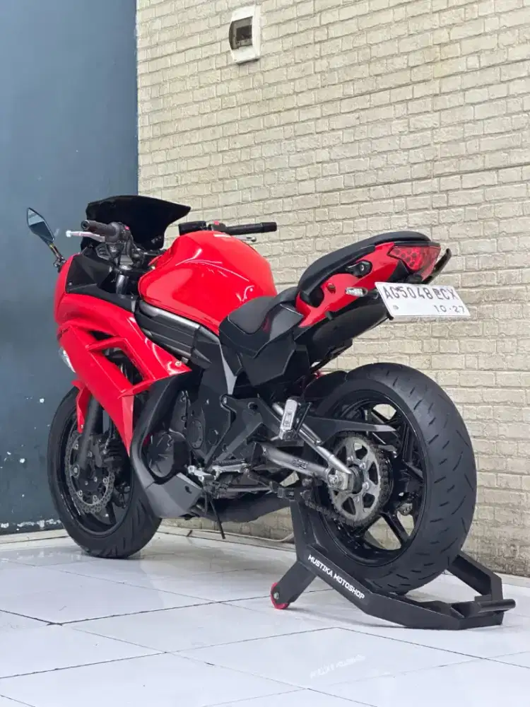 Perfect Condition!!Kawasaki ER6F 2012 Plat AG Jatim Odo18rb-Mustika