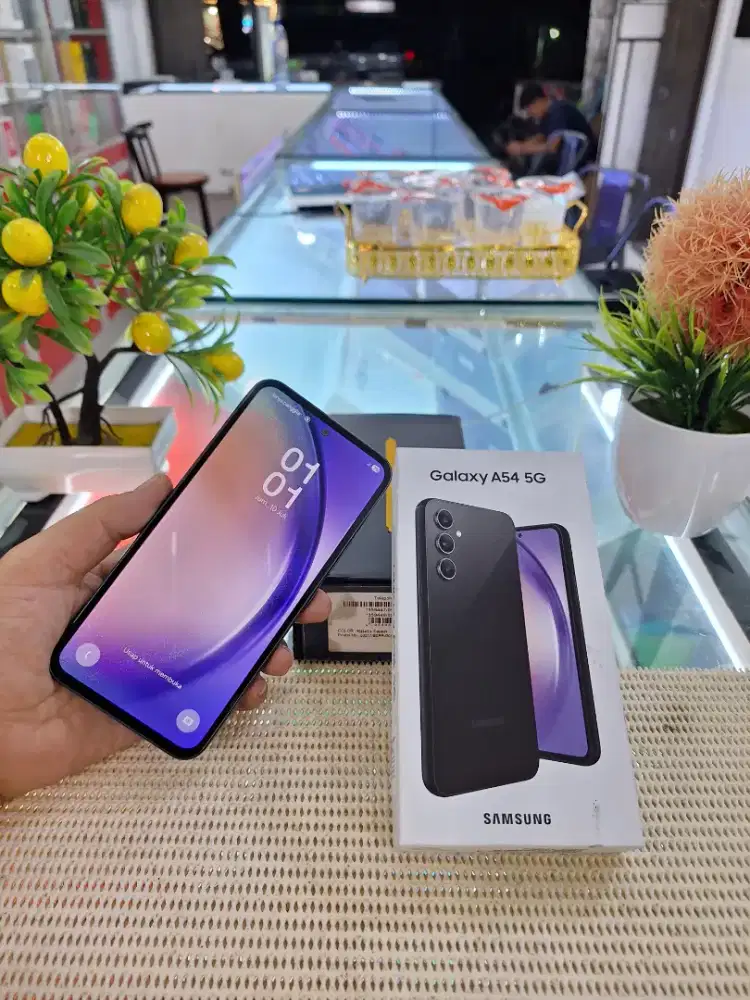Samsung A54 5G Ram 8+8Gb/ 256Gb Fullset Mulus Like New Original 100%