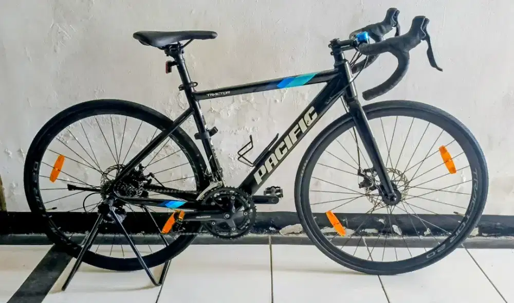 Dijual Road Bike PACIFIC TRACTOR 2.0 – Black | Size 48