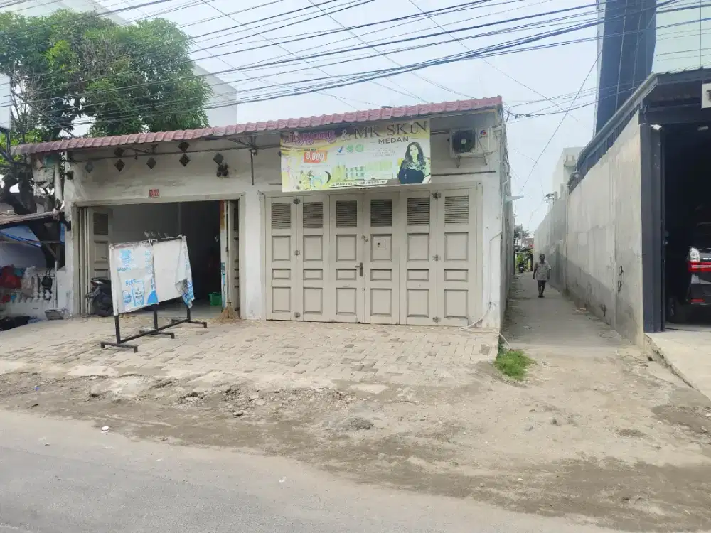 Disewakan ruko usaha jalan besar Pasar 3 krakatau