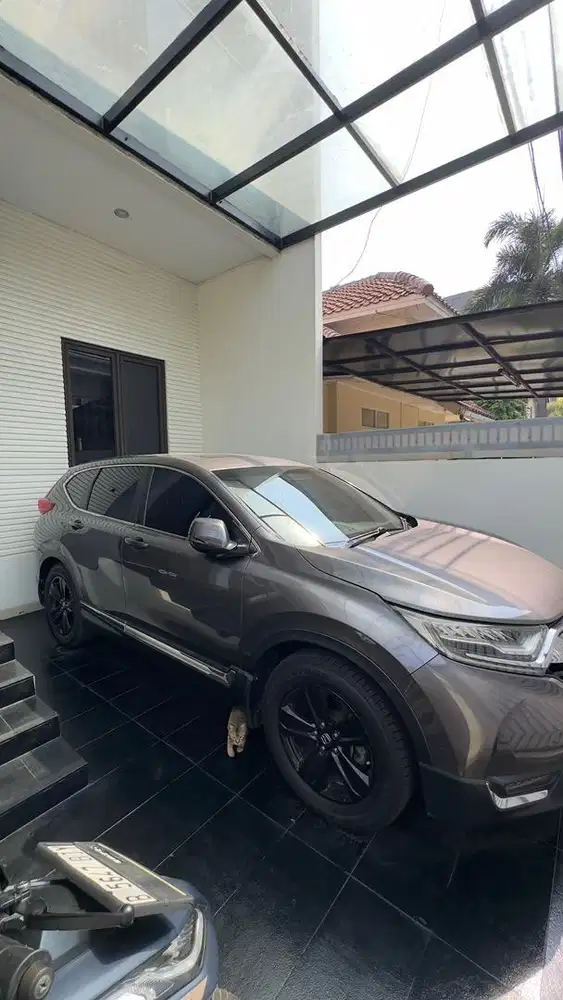 HONDA CR-V 1.5 TURBO PRESTIGE 2019 ABU-ABU KM 69RB PAJAK FEB 2027`