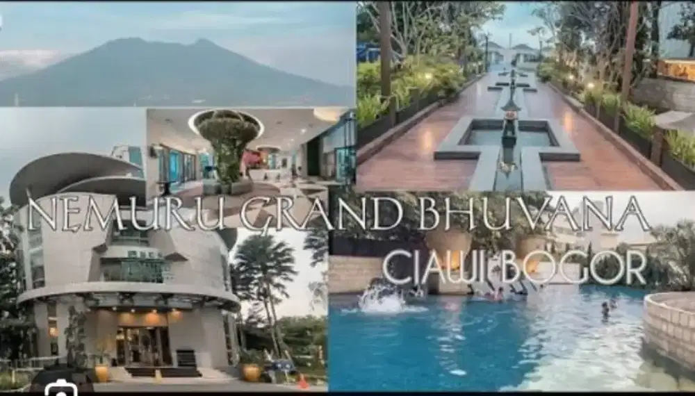 Dijual Condotel Nemuru Grand  Bhuvana Ciawi dan Voucher Menginap