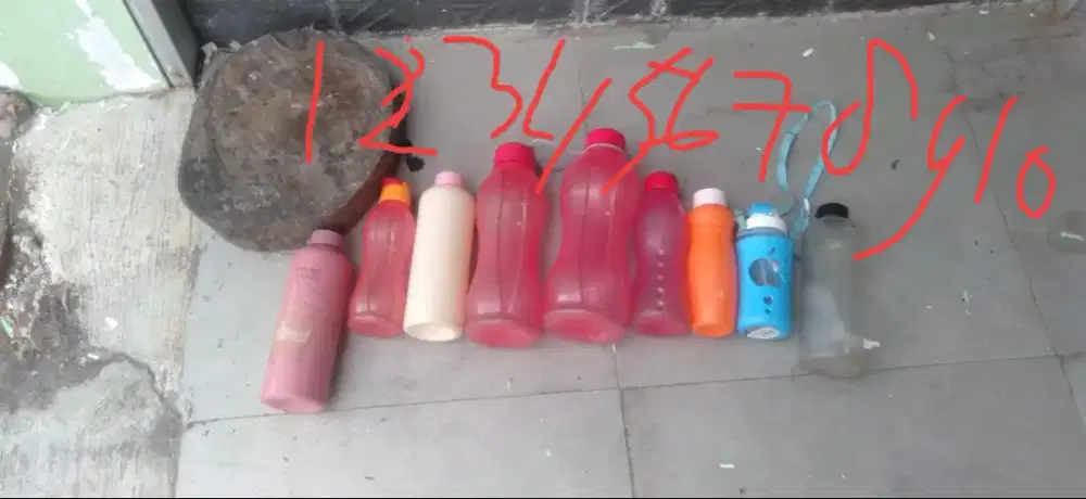 Laku di jual murah meriah semua botol di foto dari pada menyemak